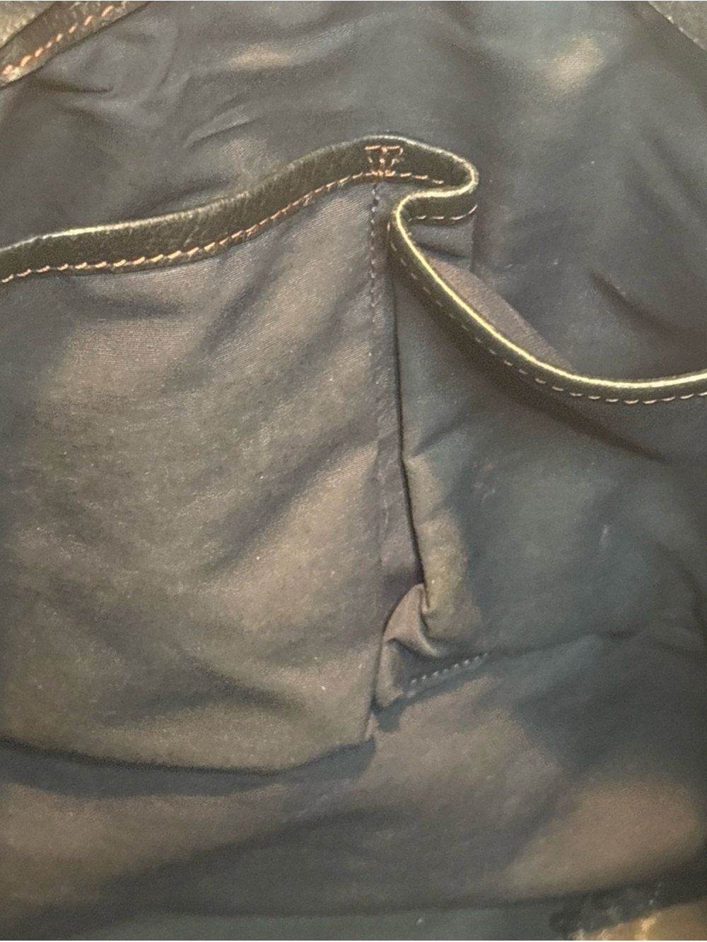 Cole Haan Black Leather Tassel Shoulder Bag - Picture 12 of 15